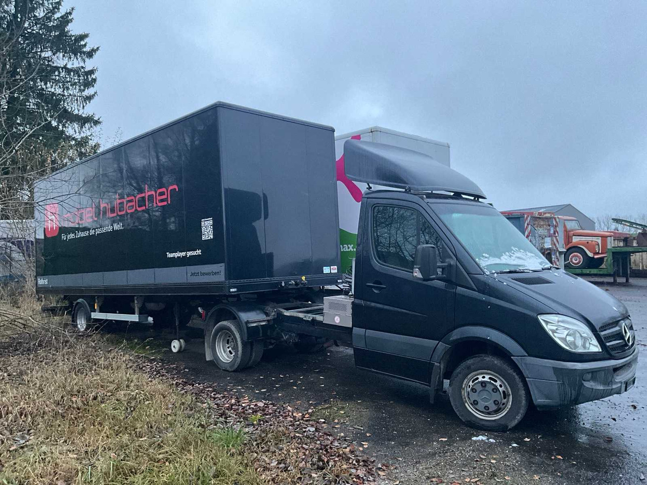 TRUCK MERCEDES+ SEMI-TRAILER ACKERMANN - شاحنة: صورة 1 TRUCK MERCEDES+ SEMI-TRAILER ACKERMANN - شاحنة: صورة 1