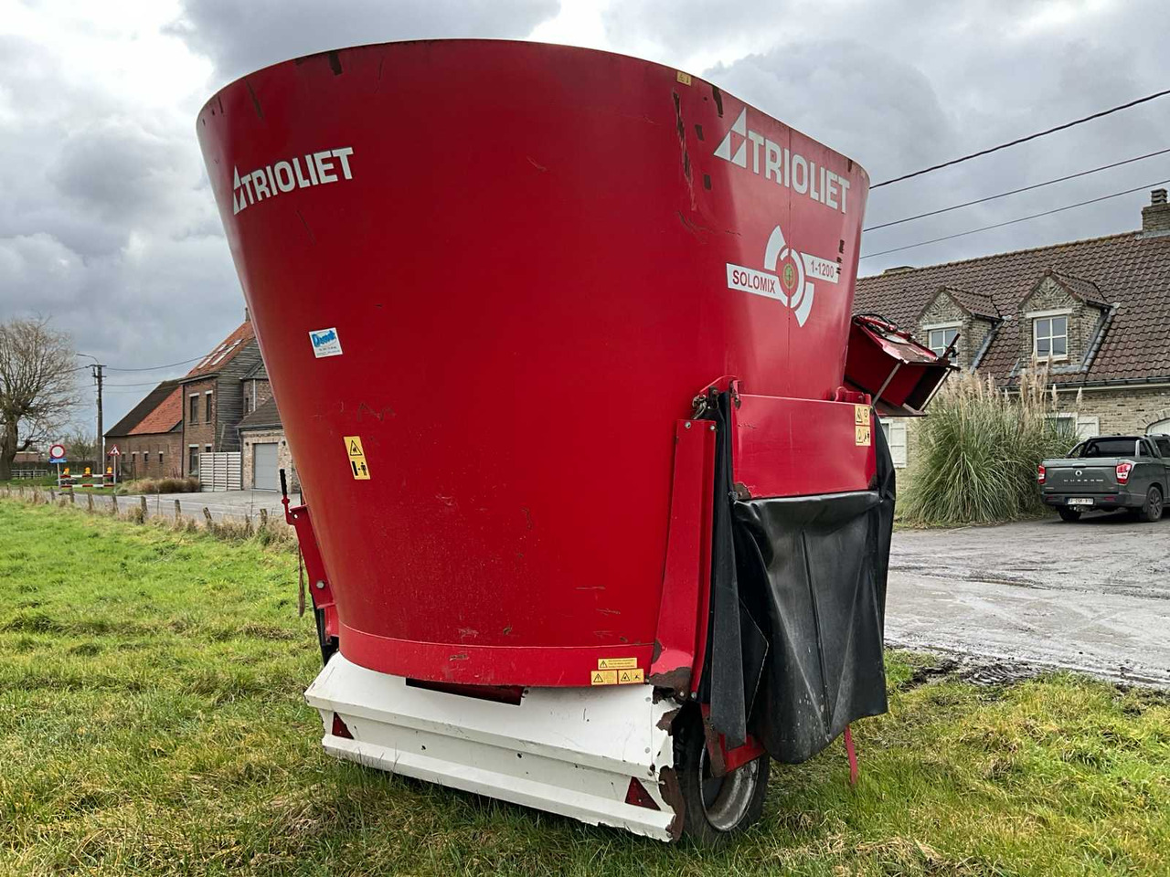 Trioliet Solomix 1-1200 - عربة خلط الأعلاف: صورة 5 Trioliet Solomix 1-1200 - عربة خلط الأعلاف: صورة 5