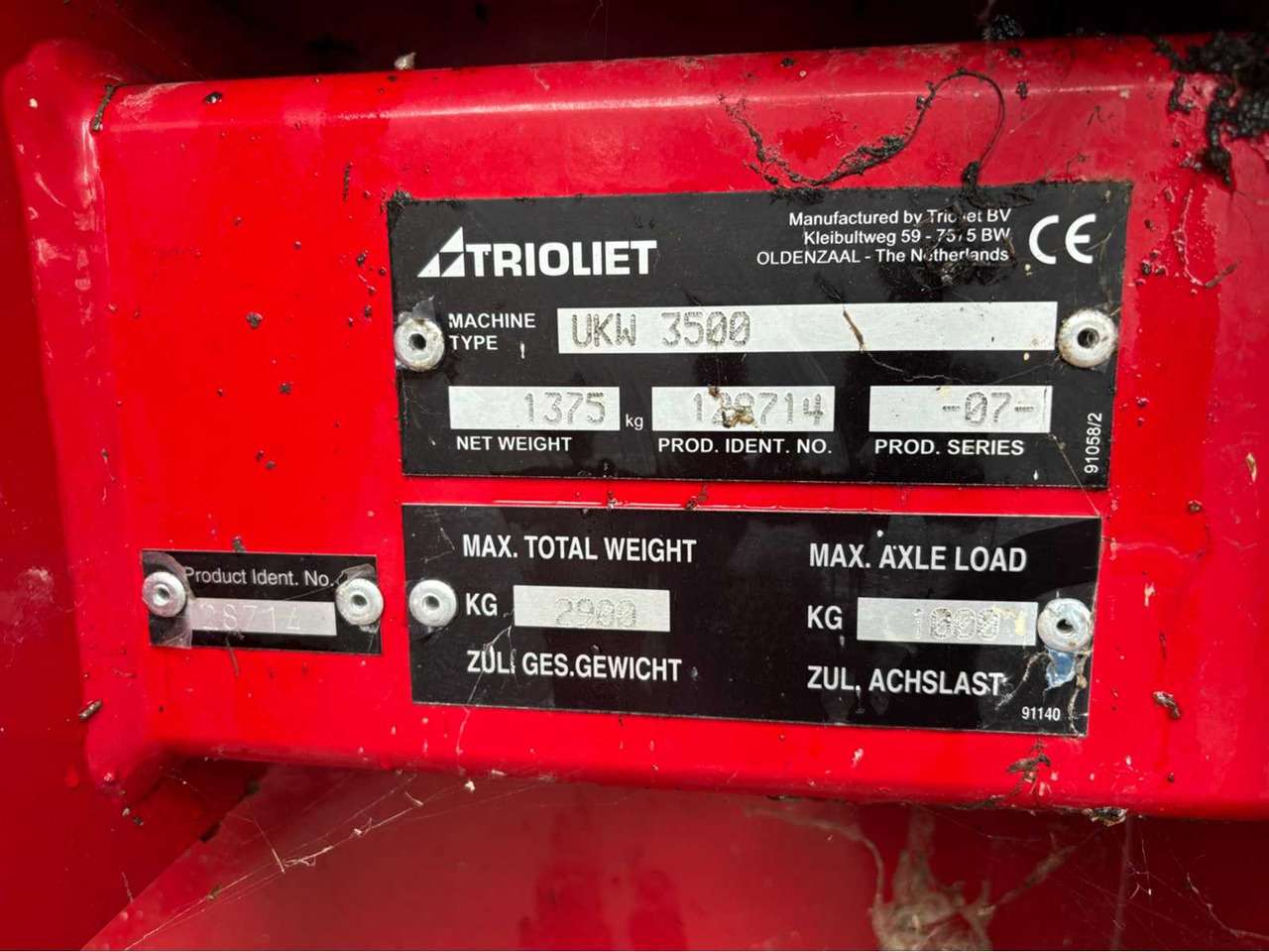 معدات السيلاج Trioliet UKW 3500: صورة 26