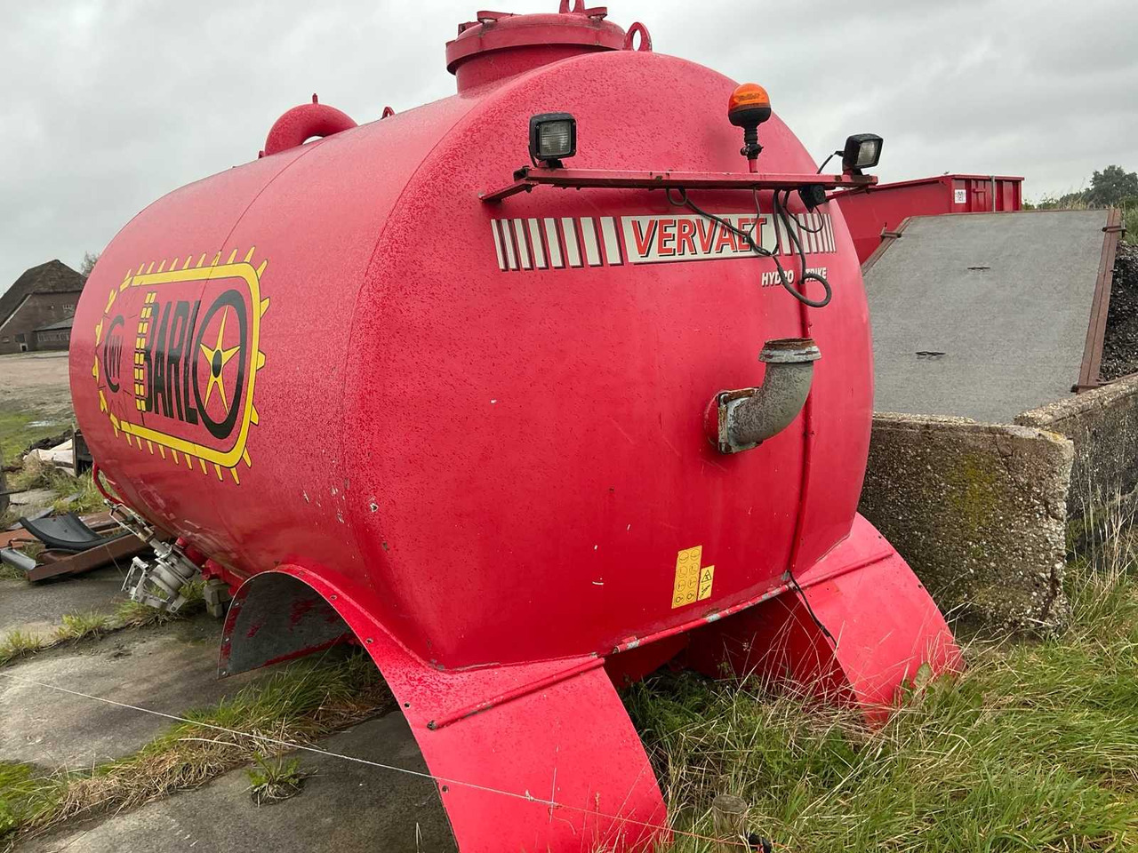 Vervaet mesttank  - صهريج السماد السائل: صورة 4 Vervaet mesttank  - صهريج السماد السائل: صورة 4