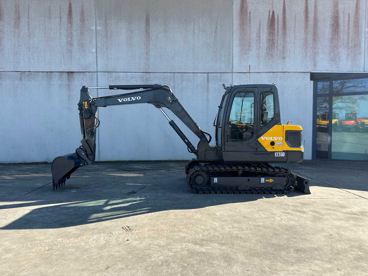 حفار زحاف Volvo EC55D: صورة 7