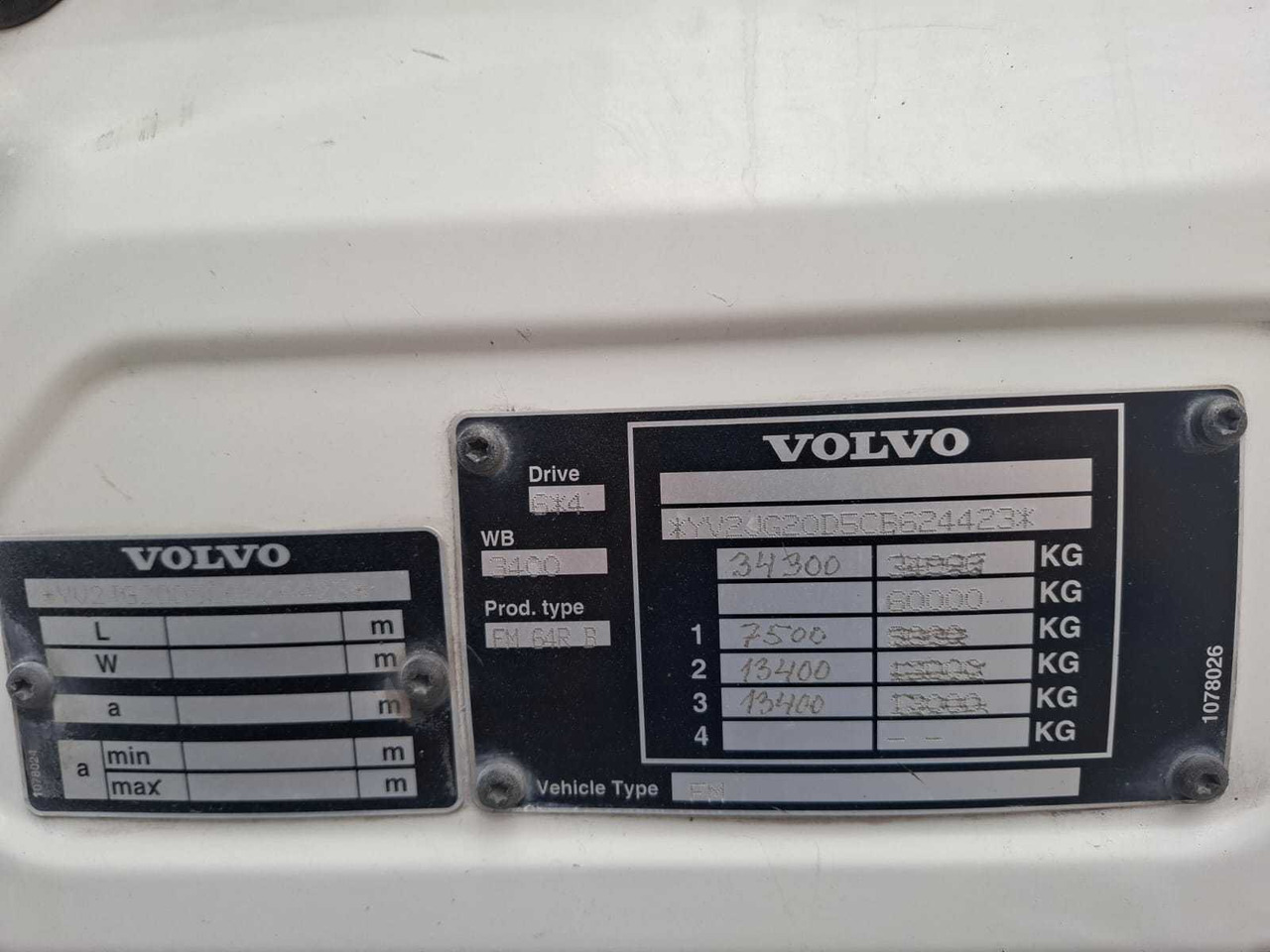 شاحنة التعدين Volvo FM 460: صورة 22 شاحنة التعدين Volvo FM 460: صورة 22