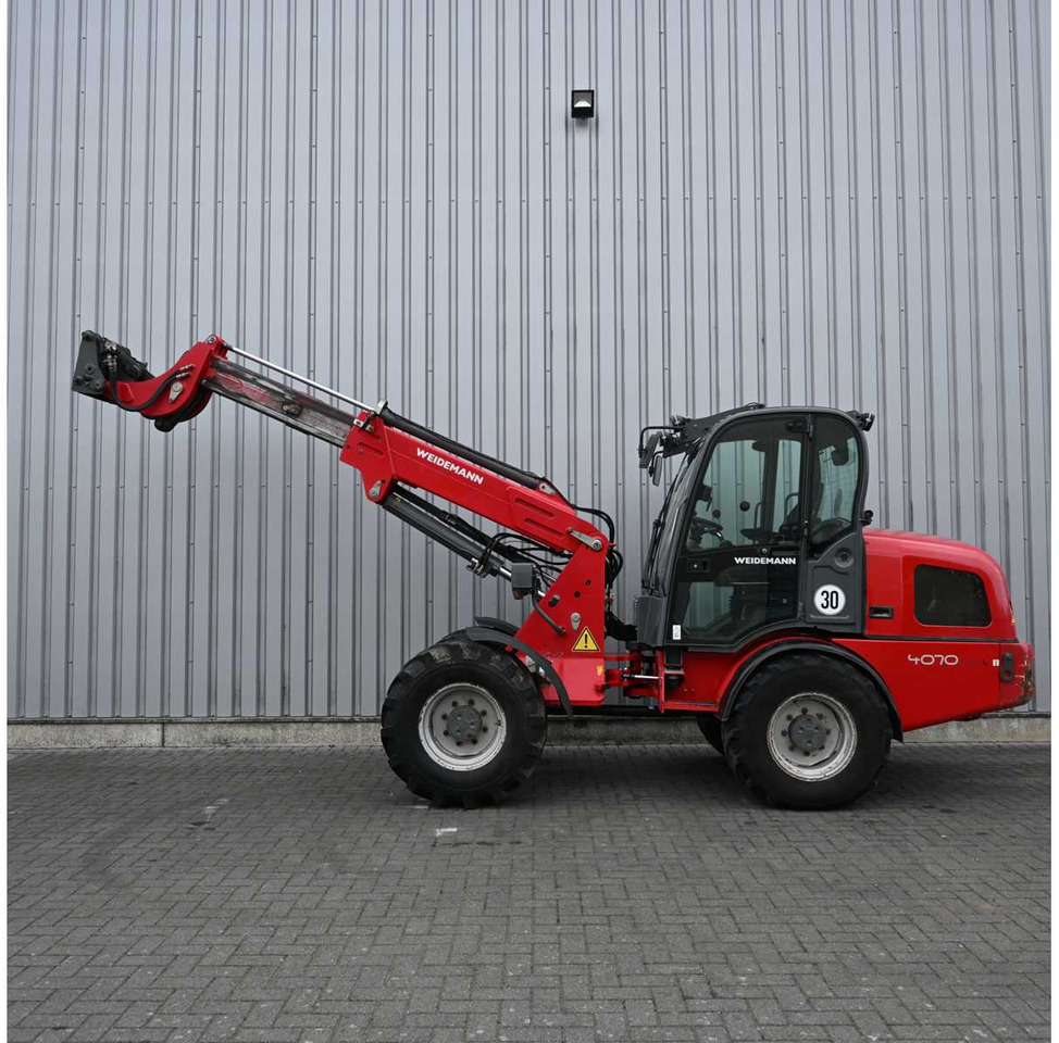 Weidemann 4070 CX100T - اللودر بعجل: صورة 5 Weidemann 4070 CX100T - اللودر بعجل: صورة 5
