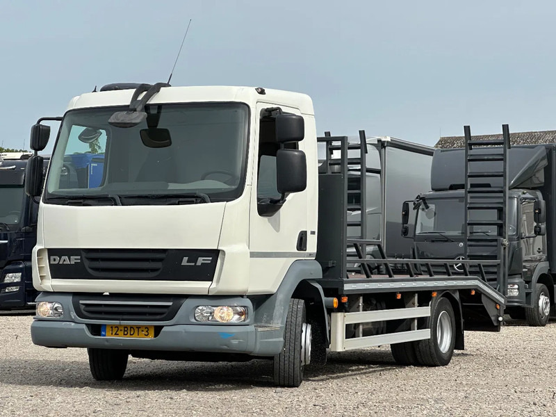 DAF LF 45 LF 12.180. EURO5. OPRIJWAGEN in Topstaat!! - شاحنة نقل سيارات شاحنة: صورة 1 DAF LF 45 LF 12.180. EURO5. OPRIJWAGEN in Topstaat!! - شاحنة نقل سيارات شاحنة: صورة 1