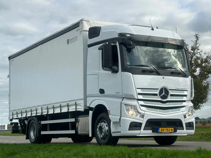 Mercedes-Benz Actros ACTROS 1843L 2022. 183432km Schuifzeil met Laadklep 2000kg Mercedes-Benz Actros ACTROS 1843L 2022. 183432km Schuifzeil met Laadklep 2000kg: صورة 14
