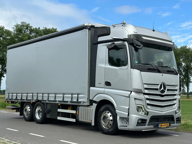 Mercedes-Benz Actros ACTROS 2545LL EURO6. 2021. Schuifzeil Bakwagen met Laadklep. - شاحنة ستارة: صورة 5 Mercedes-Benz Actros ACTROS 2545LL EURO6. 2021. Schuifzeil Bakwagen met Laadklep. - شاحنة ستارة: صورة 5