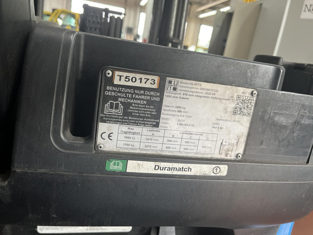 Hyster H2.0FTS - رافعة شوكية تعمل بالغاز: صورة 3 Hyster H2.0FTS - رافعة شوكية تعمل بالغاز: صورة 3