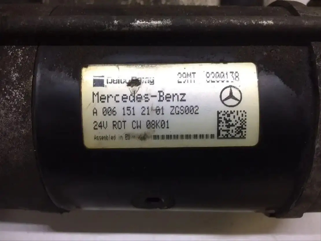 Mercedes-Benz Startmotor OM 904 LA - المحرك و قطع الغيار - شاحنة: صورة 2 Mercedes-Benz Startmotor OM 904 LA - المحرك و قطع الغيار - شاحنة: صورة 2
