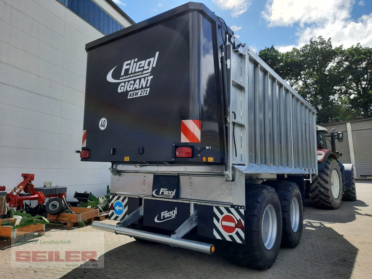 Fliegl ASW 271 C FOX Lenkachse 26,5" 35m³ - عربة ذاتية التحميل: صورة 5 Fliegl ASW 271 C FOX Lenkachse 26,5" 35m³ - عربة ذاتية التحميل: صورة 5