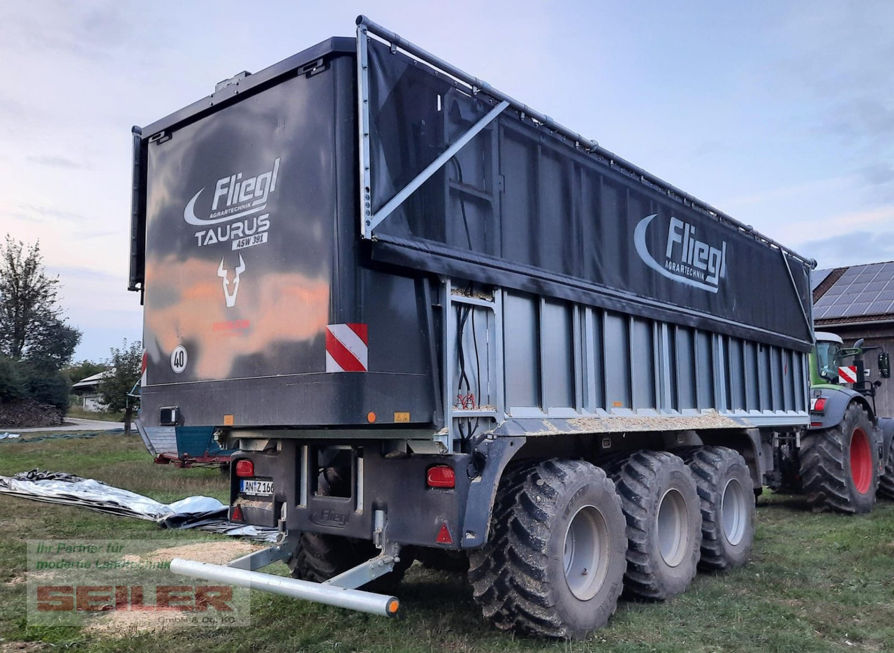 Fliegl ASW 391 TAURUS FOX 50m³ + elektr. ZWL + ISOBUS + Top Lift Light - عربة ذاتية التحميل: صورة 1 Fliegl ASW 391 TAURUS FOX 50m³ + elektr. ZWL + ISOBUS + Top Lift Light - عربة ذاتية التحميل: صورة 1