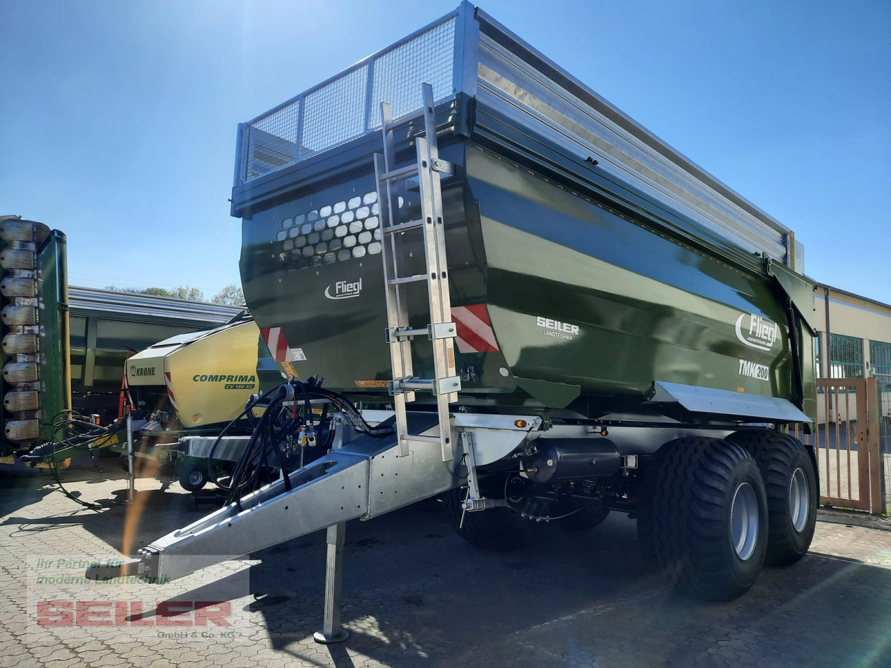 Fliegl TMK 200 FOX 27m³ - مقطورة زراعية قلابة: صورة 1 Fliegl TMK 200 FOX 27m³ - مقطورة زراعية قلابة: صورة 1