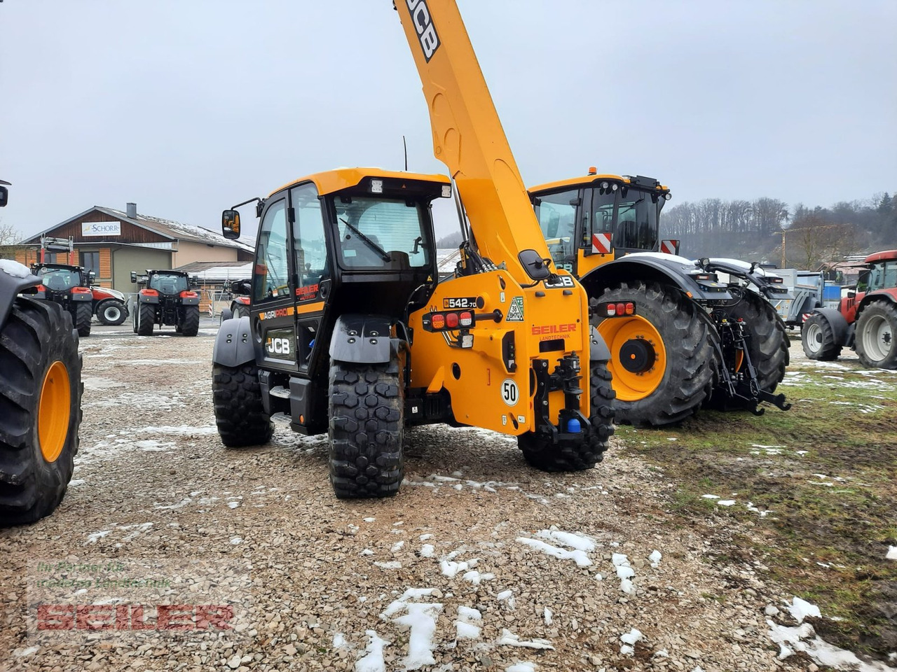 رافعة تلسكوبية JCB 542-70 Agri Pro: صورة 7