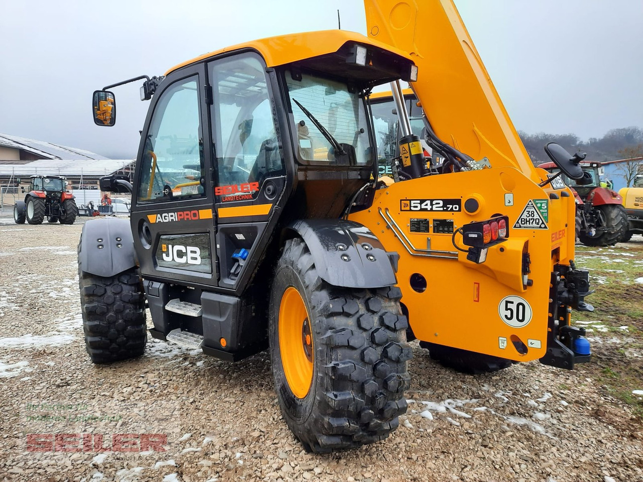 رافعة تلسكوبية JCB 542-70 Agri Pro: صورة 8