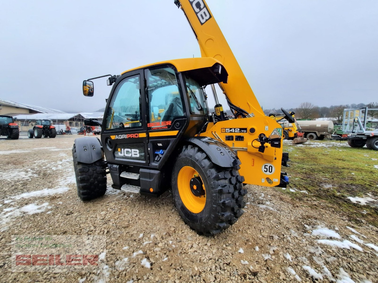 رافعة تلسكوبية JCB 542-70 Agri Pro: صورة 9