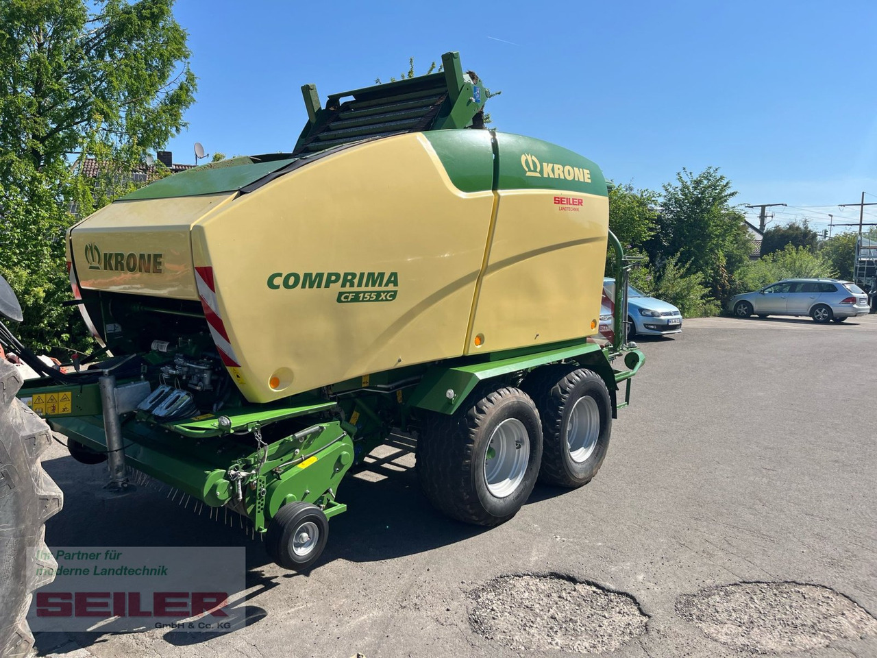 Krone Comprima CF 155 XC - مكنة: صورة 1 Krone Comprima CF 155 XC - مكنة: صورة 1