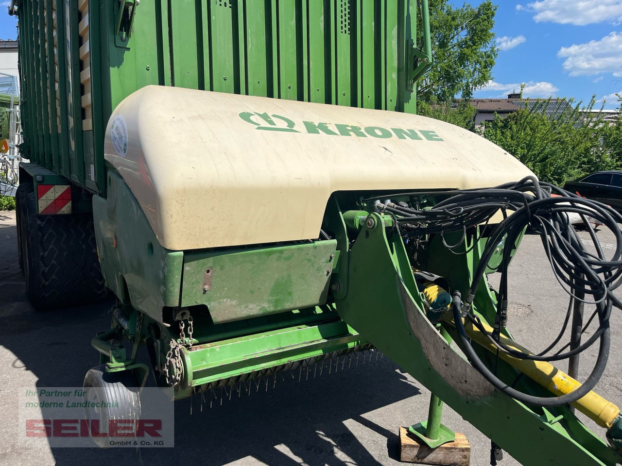 Krone ZX 450 GL + Klappdach-Laderaumabdeckung 45m³ - عربة ذاتية التحميل: صورة 2 Krone ZX 450 GL + Klappdach-Laderaumabdeckung 45m³ - عربة ذاتية التحميل: صورة 2