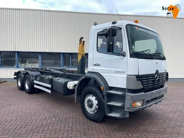 Mercedes-Benz Atego 2628 6x4 Manual gear Full steel suspension - شاحنة هيكل كابينة: صورة 1 Mercedes-Benz Atego 2628 6x4 Manual gear Full steel suspension - شاحنة هيكل كابينة: صورة 1