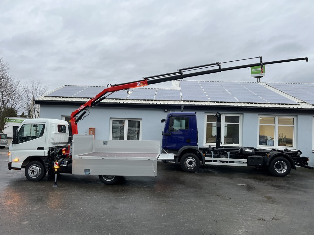 FUSO 3S15 Alu Pritsche 2.80m Ladekran Funk! - شاحنة مفتوحة: صورة 3 FUSO 3S15 Alu Pritsche 2.80m Ladekran Funk! - شاحنة مفتوحة: صورة 3