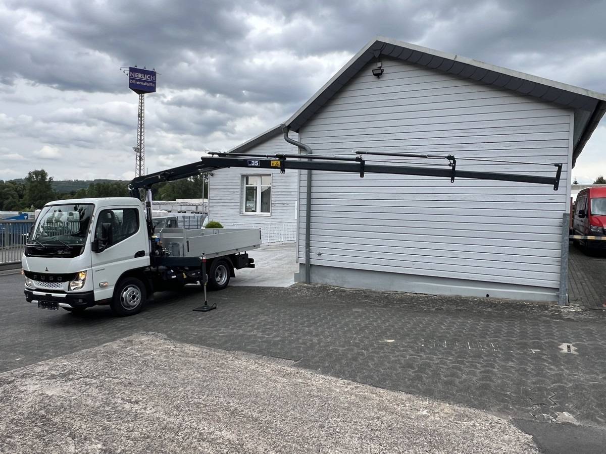 FUSO 3S15 Alu Pritsche 2.80m Ladekran - شاحنة مفتوحة: صورة 5 FUSO 3S15 Alu Pritsche 2.80m Ladekran - شاحنة مفتوحة: صورة 5