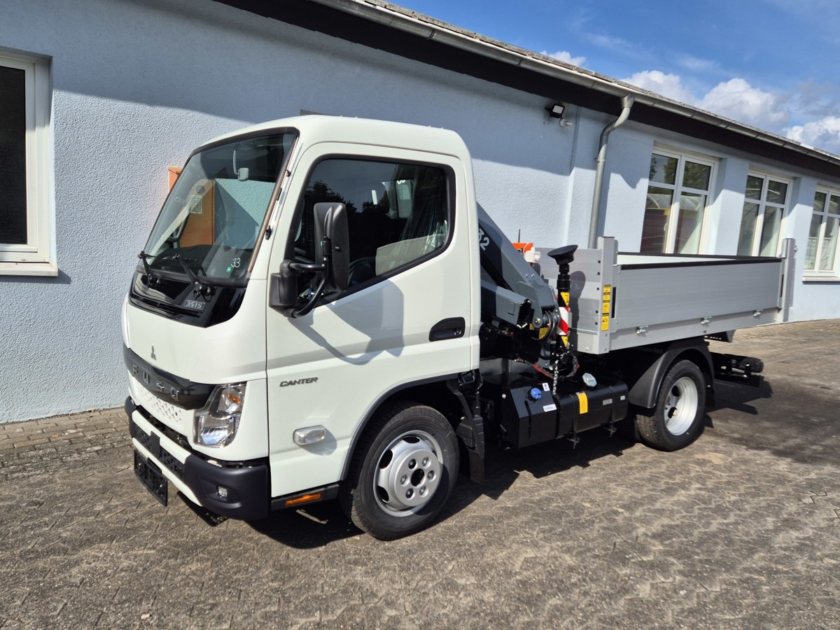 FUSO 3S15 Alukipper mit Ladekran Funk 3 x hydr. - قلاب صغير: صورة 4 FUSO 3S15 Alukipper mit Ladekran Funk 3 x hydr. - قلاب صغير: صورة 4
