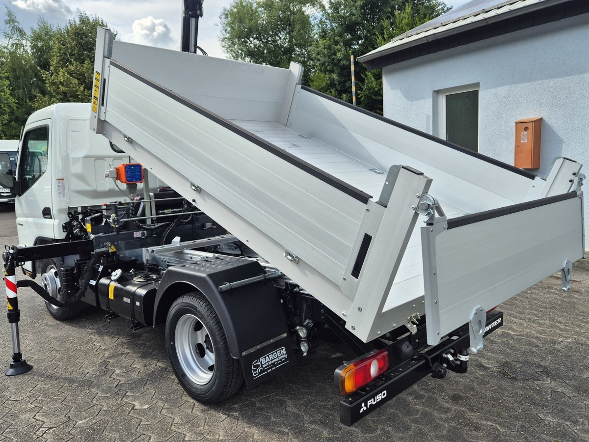 FUSO 3S15 Alukipper mit Ladekran Funk 3 x hydr. - قلاب صغير: صورة 5 FUSO 3S15 Alukipper mit Ladekran Funk 3 x hydr. - قلاب صغير: صورة 5