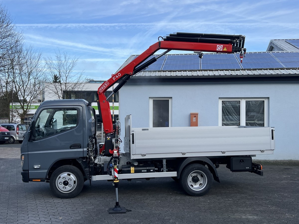FUSO 6S15 Pritsche 3.0m Kran 4xhydr. Funk! - شاحنة كرين, شاحنات مسطحة: صورة 3 FUSO 6S15 Pritsche 3.0m Kran 4xhydr. Funk! - شاحنة كرين, شاحنات مسطحة: صورة 3