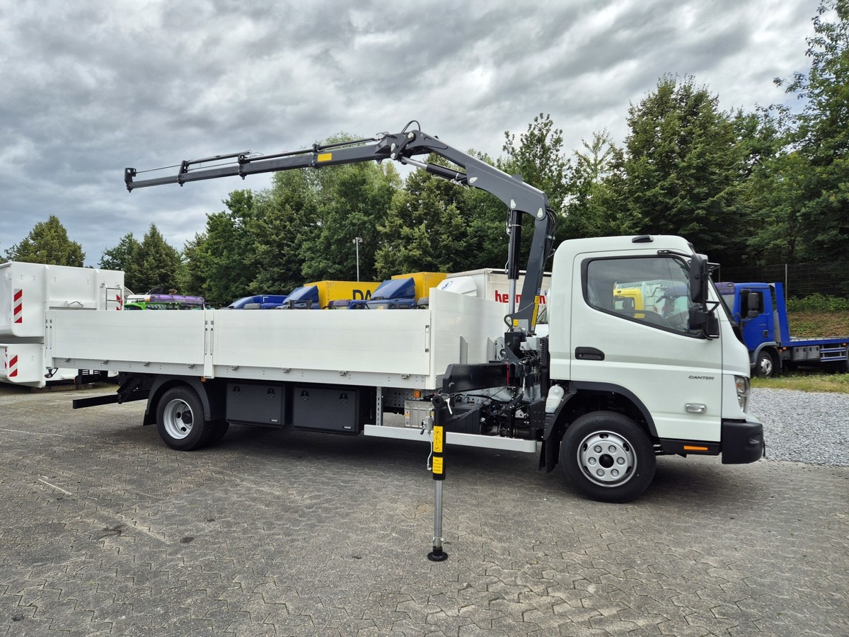 FUSO FUSO 9C18 Canter Alu Pritsche 5.5m Kran 3x hydr. - شاحنة مفتوحة: صورة 5 FUSO FUSO 9C18 Canter Alu Pritsche 5.5m Kran 3x hydr. - شاحنة مفتوحة: صورة 5