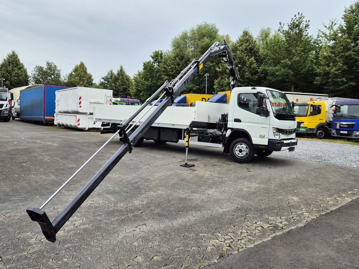 FUSO FUSO 9C18 Canter Alu Pritsche 5.5m Kran 3x hydr. - شاحنة مفتوحة: صورة 5 FUSO FUSO 9C18 Canter Alu Pritsche 5.5m Kran 3x hydr. - شاحنة مفتوحة: صورة 5