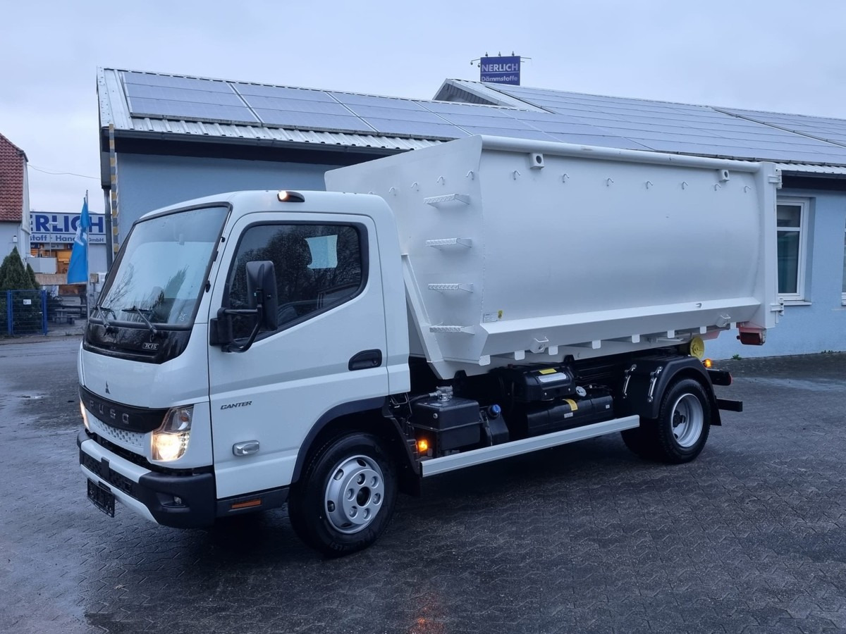 جديدة شاحنة ذات خطاف FUSO FUSO 9C18 Duonic City Abrollkipper AHK: صورة 14