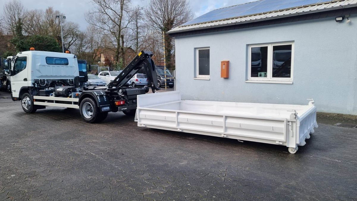 FUSO FUSO 9C18 Duonic City Abrollkipper GG 8.55t AHK - شاحنة ذات خطاف: صورة 2 FUSO FUSO 9C18 Duonic City Abrollkipper GG 8.55t AHK - شاحنة ذات خطاف: صورة 2