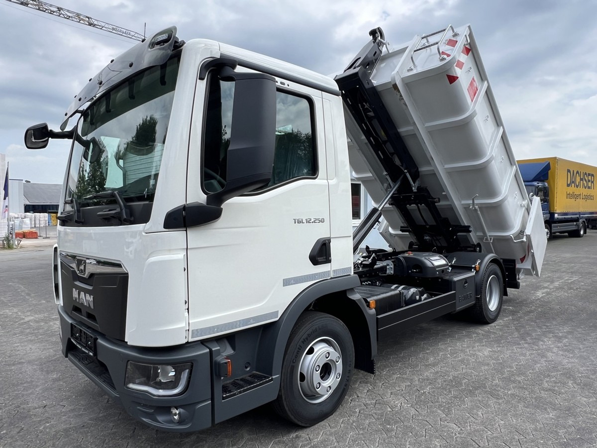 MAN TGL 12.250 BL NEU City Abrollkipper PowerMatic s - شاحنة ذات خطاف: صورة 2 MAN TGL 12.250 BL NEU City Abrollkipper PowerMatic s - شاحنة ذات خطاف: صورة 2