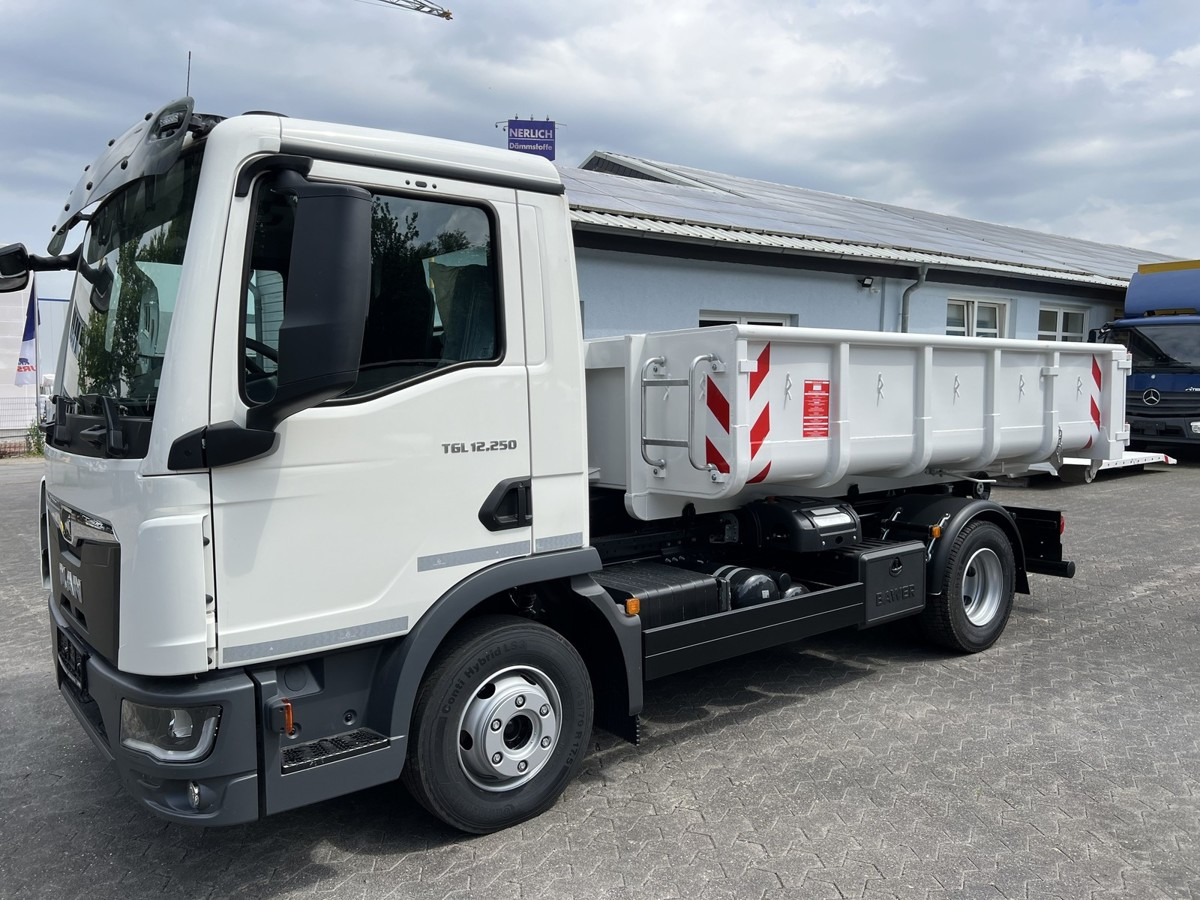 MAN TGL 12.250 BL NEU City Abrollkipper PowerMatic - شاحنة ذات خطاف: صورة 3 MAN TGL 12.250 BL NEU City Abrollkipper PowerMatic - شاحنة ذات خطاف: صورة 3