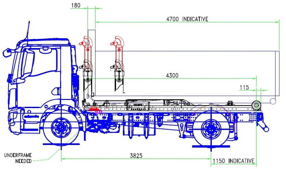 MAN TGM 15.250 Abrollkipper hydr. Haken 900-1570mm - شاحنة ذات خطاف: صورة 2 MAN TGM 15.250 Abrollkipper hydr. Haken 900-1570mm - شاحنة ذات خطاف: صورة 2