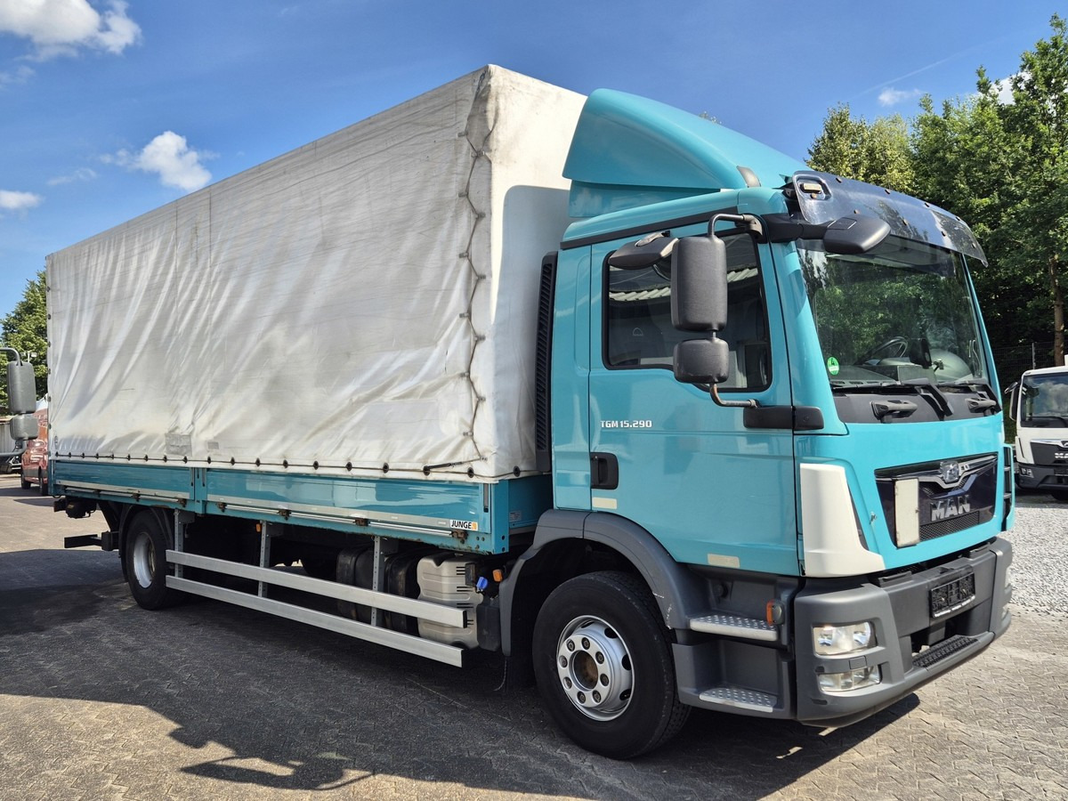 MAN TGM 15.290 BL Pritsche Plane LBW - شاحنة ستارة: صورة 2 MAN TGM 15.290 BL Pritsche Plane LBW - شاحنة ستارة: صورة 2