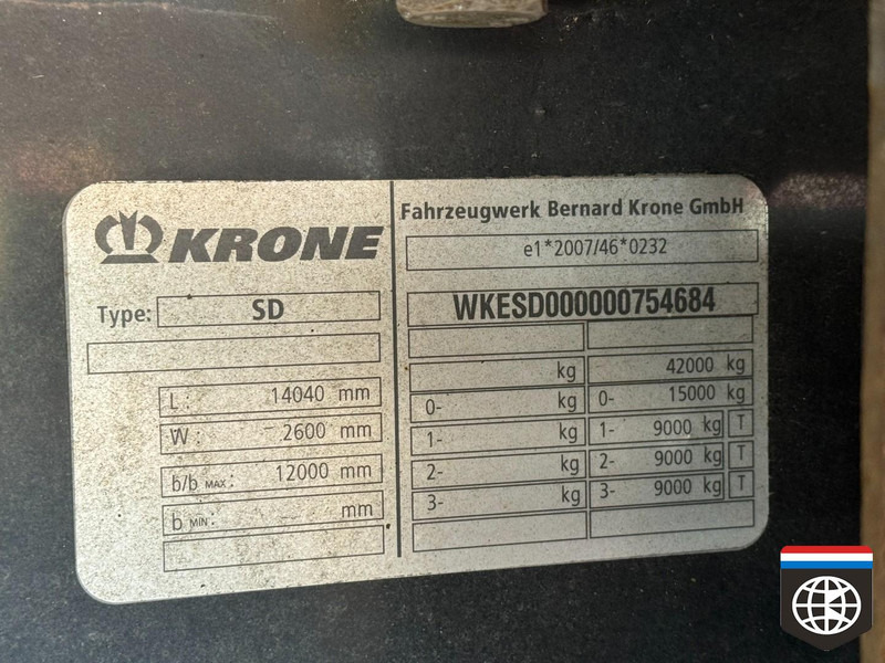 Krone N/A FRC/ ATP 02-26 - DUO TEMP - LIFT AXLE - DOUBLE STOCK - TRENNWAND - مقطورة فريزر: صورة 4 Krone N/A FRC/ ATP 02-26 - DUO TEMP - LIFT AXLE - DOUBLE STOCK - TRENNWAND - مقطورة فريزر: صورة 4