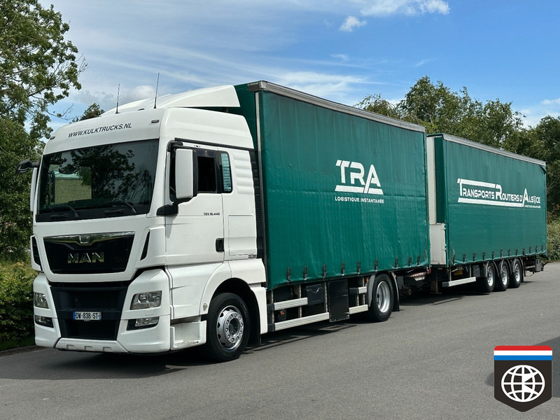 MAN TGX 18 440 NIGHT A/C - RETARDER - COMBI FREUHAUF - شاحنة ستارة: صورة 1 MAN TGX 18 440 NIGHT A/C - RETARDER - COMBI FREUHAUF - شاحنة ستارة: صورة 1