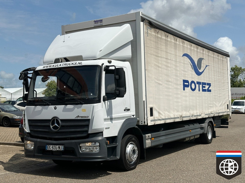 Mercedes-Benz ATEGO 12t - CURTAIN SIDE - HARD FLOOR 8.5m box - AIRCO - شاحنة ستارة: صورة 2 Mercedes-Benz ATEGO 12t - CURTAIN SIDE - HARD FLOOR 8.5m box - AIRCO - شاحنة ستارة: صورة 2