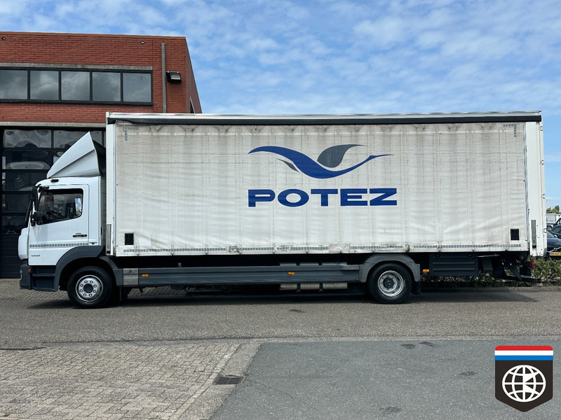 Mercedes-Benz ATEGO 12t - CURTAIN SIDE - HARD FLOOR 8.5m box - AIRCO - شاحنة ستارة: صورة 3 Mercedes-Benz ATEGO 12t - CURTAIN SIDE - HARD FLOOR 8.5m box - AIRCO - شاحنة ستارة: صورة 3