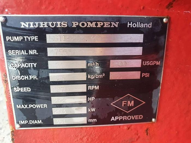 Irrigation pumps HGTI-200.340 - بخاخ مركب على الجرار: صورة 4 Irrigation pumps HGTI-200.340 - بخاخ مركب على الجرار: صورة 4