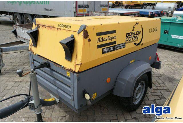 Atlas-Copco XAS 67, Kompressor, Deutz, Wenig Std., TOP - الضاغط: صورة 1 Atlas-Copco XAS 67, Kompressor, Deutz, Wenig Std., TOP - الضاغط: صورة 1