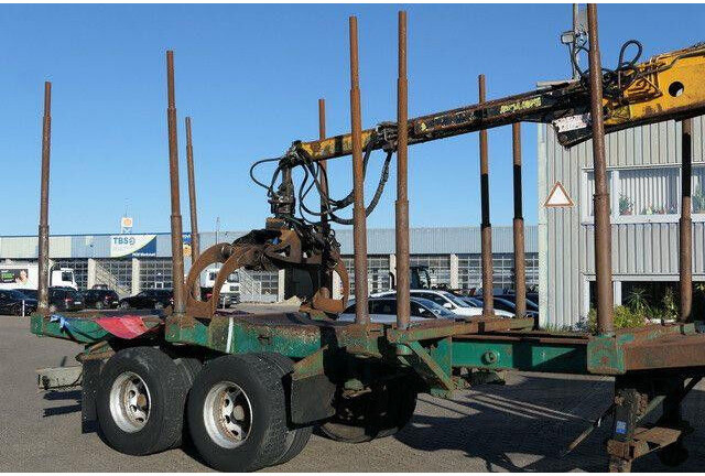 DIEBOLT Teleskop., Holzladekran, 2-Achser, BPW - نصف مقطورة اخشاب: صورة 4 DIEBOLT Teleskop., Holzladekran, 2-Achser, BPW - نصف مقطورة اخشاب: صورة 4