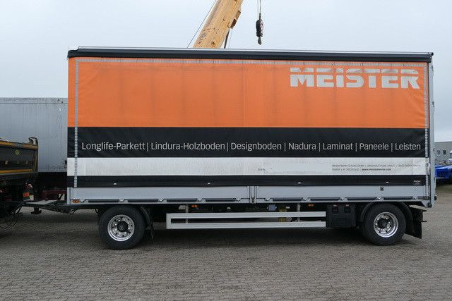 Duenschede PA 18/7, Jumbo, Bordwände, Alu-Felgen - مقطورة ستارة جانبية: صورة 2 Duenschede PA 18/7, Jumbo, Bordwände, Alu-Felgen - مقطورة ستارة جانبية: صورة 2