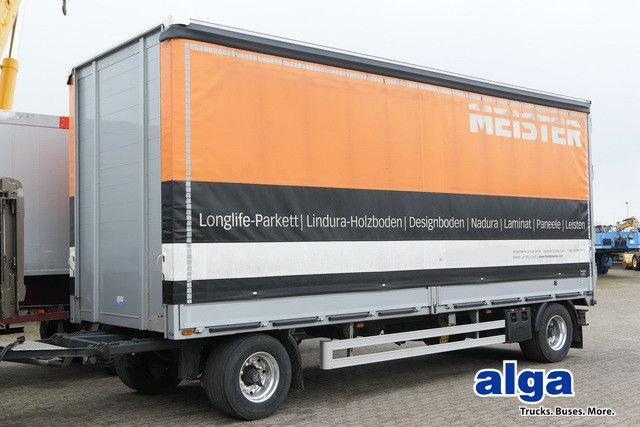 Duenschede PA 18/7, Jumbo, Bordwände, Alu-Felgen - مقطورة ستارة جانبية: صورة 1 Duenschede PA 18/7, Jumbo, Bordwände, Alu-Felgen - مقطورة ستارة جانبية: صورة 1