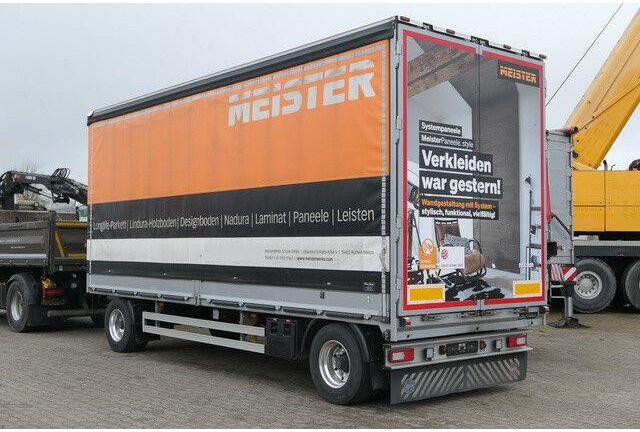 Dünschede PA 18/7, Jumbo, Bordwände, Alu-Felgen - مقطورة ستارة جانبية: صورة 3 Dünschede PA 18/7, Jumbo, Bordwände, Alu-Felgen - مقطورة ستارة جانبية: صورة 3