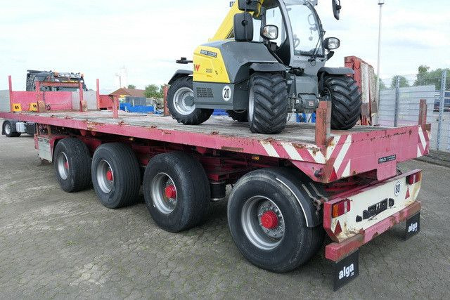 نصف مقطورة مسطحة ES-GE 4.VON-25-40.3H, Plattfrom, 4-Achser, Gelenkt,SAF ES-GE 4.VON-25-40.3H, Plattfrom, 4-Achser, Gelenkt,SAF: صورة 7