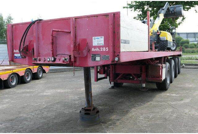 ES-GE 4.VON-25-40.3H, Pritsche, 4-Achser, Gelenkt, SAF - عربة منخفضة مسطحة نصف مقطورة: صورة 5 ES-GE 4.VON-25-40.3H, Pritsche, 4-Achser, Gelenkt, SAF - عربة منخفضة مسطحة نصف مقطورة: صورة 5