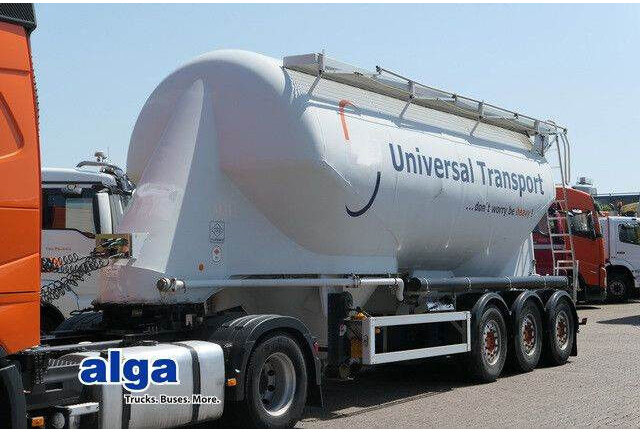 Feldbinder EUT 37.5, 1 Kammer, Luft-Lift, 27m³, SAF-Achsen - نصف مقطورة صهريج: صورة 1 Feldbinder EUT 37.5, 1 Kammer, Luft-Lift, 27m³, SAF-Achsen - نصف مقطورة صهريج: صورة 1