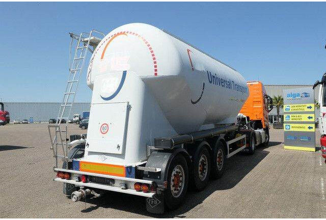 Feldbinder EUT 37.5, 1 Kammer, Luft-Lift, 27m³, SAF-Achsen - نصف مقطورة صهريج: صورة 4 Feldbinder EUT 37.5, 1 Kammer, Luft-Lift, 27m³, SAF-Achsen - نصف مقطورة صهريج: صورة 4