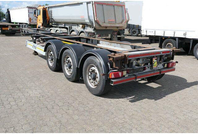 Fliegl SDS 380, 20/30/40 Fuß Container, Luft-Lift, BPW - عربة منخفضة مسطحة نصف مقطورة: صورة 3 Fliegl SDS 380, 20/30/40 Fuß Container, Luft-Lift, BPW - عربة منخفضة مسطحة نصف مقطورة: صورة 3