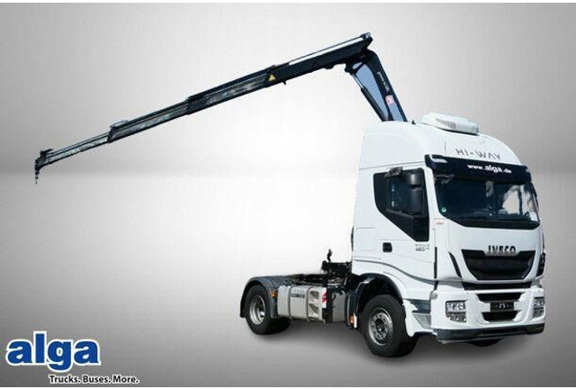 Iveco 460 Stralis 4x2, Kran HMF 1320K3, Hydr., Klima - وحدة جر: صورة 1 Iveco 460 Stralis 4x2, Kran HMF 1320K3, Hydr., Klima - وحدة جر: صورة 1